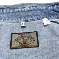 (DESIGNERS) 1990'S～ ARMANI JEANS DENIM SHIRT