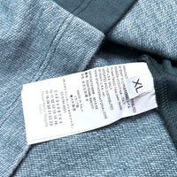 (DESIGNERS) MADE IN ITALY MAISON MARGIELA MM6 LONG LENGTH HALF ZIP SLEEVELESS HOODIE VEST