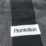 (DESIGNERS) 1980'S～ MADE IN JAPAN Plantation by ISSEY MIYAKE THICK STRIPED PATTERN 3 BUTTON BLAZER JACKET WITH PATCH POCKET