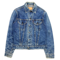 (VINTAGE) 1970'S MADE IN USA Levi's 70505-0317 BIG E DENIM TRUCKER JACKET WITH BLANKET LINER