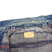 (VINTAGE) 1970'S MADE IN USA Levi's 70505-0317 BIG E DENIM TRUCKER JACKET WITH BLANKET LINER