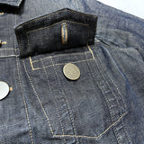 (designers) 1990'S～ MADE IN JAPAN beauty beast DENIM TRUCKER JACKET WITH BIG BUTTON