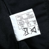 (designers) 1990'S～ GAZZARRINI UOMO MOLESKIN THIN PADDED BIKER JACKET