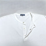 (designers) AD2003 MADE IN JAPAN COMME des GARCONS HOMME SLEEVE STRIPE PANELED HENLEY NECK T-SHIRT