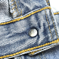 (DESIGNERS) MADE IN JAPAN OLD PARK Levi's 501 FRONT SLIT REMAKE DENIM PANTS