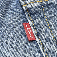 (DESIGNERS) MADE IN JAPAN OLD PARK Levi's 501 FRONT SLIT REMAKE DENIM PANTS