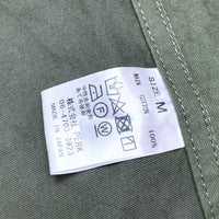 (DESIGNERS) MADE IN JAPAN ink REBUILD MILITARY SHIRT WITH GUSSET