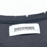(DESIGNERS) MADE IN JAPAN DISCOVERED DISTRESSED & STITCHED LONG SLEEVE T-SHIRT
