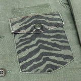 (VINTAGE) 1972 US ARMY REMAKE ARMY SHIRT
