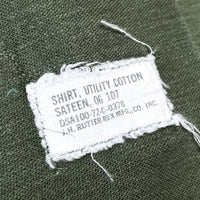 (VINTAGE) 1972 US ARMY REMAKE ARMY SHIRT