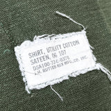 (VINTAGE) 1972 US ARMY REMAKE ARMY SHIRT