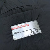(DESIGNERS) MADE IN HUNGARY PRADA SPORT 2 BUTTON NYLON BLAZER JACKET
