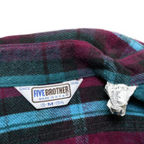 (vintage) 1980'S～ MADE IN USA FIVE BROTHER PLAID PATTERN HEAVY FLANNEL SHIRT