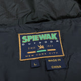 (VINTAGE) 1990'S～ SPIEWAK RIP STOP THICK DOWN RIDERS COAT WITH HOODIE