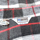 (VINTAGE) 1980'S～ MADE IN USA FIVE BROTHER PLAID PATTERN HEAVY FLANNEL SHIRT