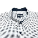 (designers) 2000'S～ PPFM PAYTON PLACE FOR MEN SMALL STAR PATTERN TOTAL PATTERN PRINT 2WAY DESIGN SHIRT