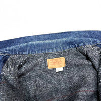 (VINTAGE) 1970'S MADE IN USA Levi's 70505-0317 DENIM TRUCKER JACKET WITH BLANKET LINER