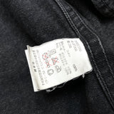 (DESIGNERS) 2000'S～ The DUFFER of ST GEORGE BLACK DENIM M-65 TYPE FISHTAIL PARKA WITH HOODIE & LINER