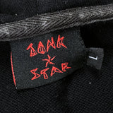(UNIQUE) 2000'S JUNK STAR SKULL BONE EMBROIDERED ZIP UP HOODIE SWEAT SHIRT