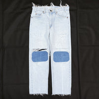 (VINTAGE) 1990'S MADE IN USA Levi's 505 RIPPED DENIM PANTS