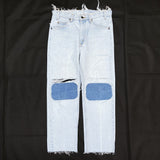 (VINTAGE) 1990'S MADE IN USA Levi's 505 RIPPED DENIM PANTS