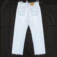 (VINTAGE) 1990'S MADE IN USA Levi's 505 RIPPED DENIM PANTS