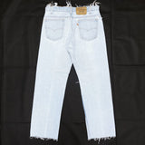 (VINTAGE) 1990'S MADE IN USA Levi's 505 RIPPED DENIM PANTS