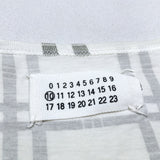 (DESIGNERS) 2000'S～ MADE IN ITALY MAISON MARGIELA 10 LATTICE PATTERN PRINT SHIRT WITH POCKET
