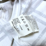 (DESIGNERS) 2000'S～ MADE IN ITALY MAISON MARGIELA 10 LATTICE PATTERN PRINT SHIRT WITH POCKET