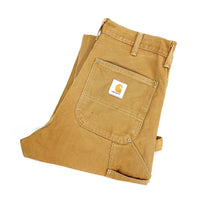 (VINTAGE) 1990'S MADE IN USA CARHARTT DUCK DOUBLE KNEE PAINTER PANTS