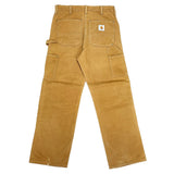 (VINTAGE) 1990'S MADE IN USA CARHARTT DUCK DOUBLE KNEE PAINTER PANTS