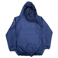 (VINTAGE) 2000'S PARCA DIAGONAL ZIPPER DESIGN PUCKABLE PULLOVER HOODIE