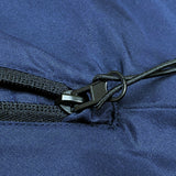 (VINTAGE) 2000'S PARCA DIAGONAL ZIPPER DESIGN PUCKABLE PULLOVER HOODIE