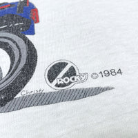(BORO) 1984 SUZUKI LONG SLEEVE T-SHIRT WITH SLEEVE PRINT