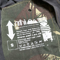 (DESIGNERS) 2002 maharishi RIPSTOP ZIP UP SHIRT JACKET