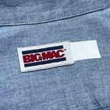 (vintage) 1980'S～ BIG MAC SHORT SLEEVE CHAMBRAY SHIRT