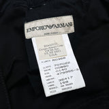 (designers) MADE IN ITALY EMPORIO ARMANI HEM BELTED STYLE BONDAGE PANTS