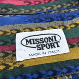 (designers) 1990'S～ MADE IN ITALY MISSONI SPORT PATTERNED STRIPE SHIRT