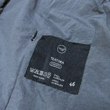 (DESIGNERS) MADE IN JAPAN TEATORA PACKABLE 3 BUTTON NYLON BLAZER JACKET