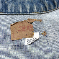 (VINTAGE) 1970'S～ Levi's 70505 BIG E DENIM TRUCKER JACKET WITH PAINT, PATCH