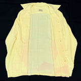 (VINTAGE) 1950'S MADE IN USA McGREGOR RAYON OPEN COLLAR BOX SHIRT AS IS
