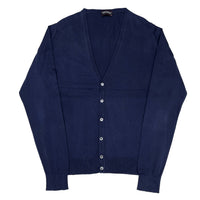 (DESIGNERS) MADE IN GREAT BRITAIN JOHN SMEDLEY COTTON CARDIGAN