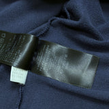 (DESIGNERS) 2007 Y-3 DEFORMED ZIP DESIGN DIAGONAL HALF BUTTON STYLE PULLOVER STRETCH HOODIE SWEAT SHIRT
