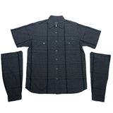 (vintage) 2000'S～ airwalk LATTICE PATTERN 2WAY DESIGN SHIRT