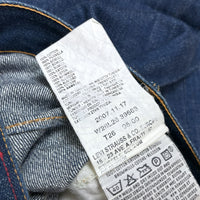 (DESIGNERS) 2007 MADE IN TUNISIA Levi's RED 3D CUT DENIM PANTS