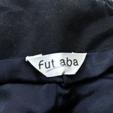 (JAPAN) 1990'S～ fut aba MODIFIED HOOK FASTENING DESIGN UNEVEN MATERIAL STAND UP COLLAR COAT
