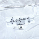 (DESIGNERS) 2000'S～ MADE IN JAPAN YOHJI YAMAMOTO POUR HOMME LONG LENGTH DRESS SHIRT