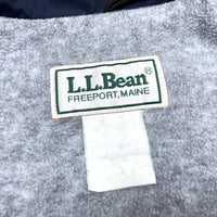 (VINTAGE) 1990'S～ L.L.BEAN FLEECE LINED NYLON COACH JACKET WITH CHIN STRAP