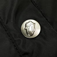 (VINTAGE) 2013 THE ROLLING STONES MA-1 TYPE PADDED FLIGHT JACKET WITH PATCH