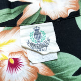 (vintage) 1980'S～ MADE IN HAWAII ROYAL CREATION OPEN COLLAR COTTON HAWAIIAN SHIRT